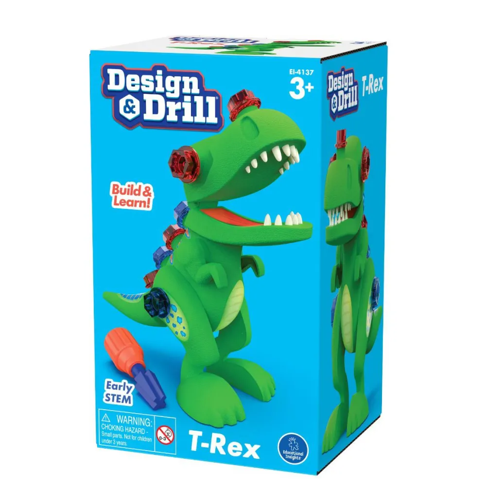 Stem Læringslegetøj|Byggesæt<Learning Resources Skru & Design - T-Rex