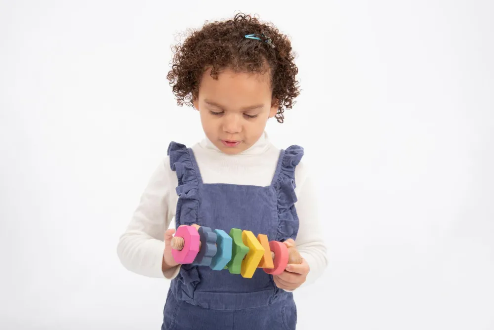 Trælegetøj|Montessori<tickit® Skruedims - Form og farve
