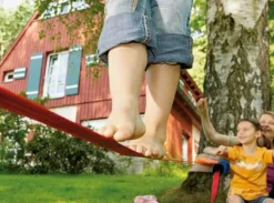 Udeleg|Balanceleg< Slackline balancesæt - Begynder/Family