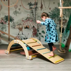 Til Børneværelset|Balanceleg<small foot tilbehør - klatrerampe