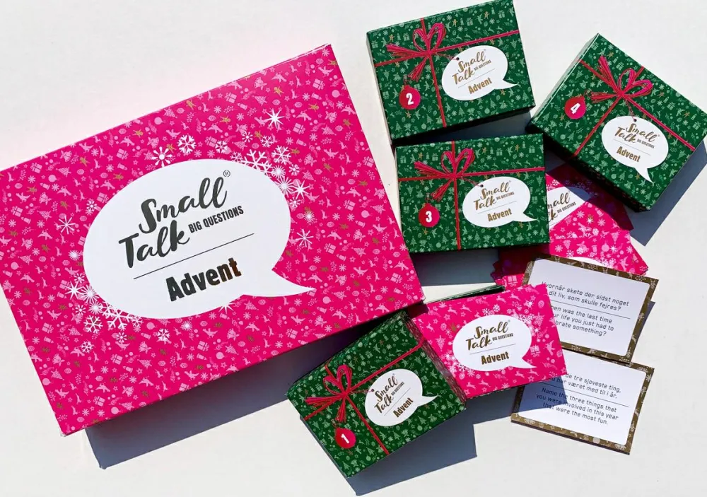 Sociale Kompetencer|Jul< Small Talk - Big Questions: Adventskalender