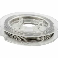 Finmotorik|Lav Selv Smykker<Creativ Company Smykkefremstilling - Wire sølv, 10 m., 0,38 mm