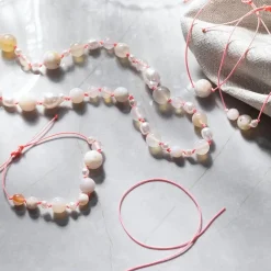 Voksenværk|Lav Selv Smykker<Creativ Company Smykkekit - Halskæde & armbånd, Agater natur