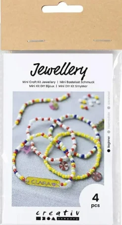 Lav Selv Smykker<Creativ Company Smykkekit mini - Armbånd m. krympeplast