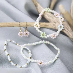 Voksenværk|Lav Selv Smykker<Creativ Company Smykkekit mini - Blomster