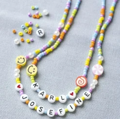 Lav Selv Smykker<Creativ Company Smykkekit mini - Halskæder m. bogstavperler