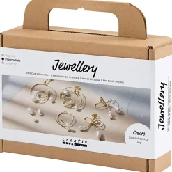 Voksenværk|Lav Selv Smykker<Creativ Company Smykkekit - Øreringe & ring med wire