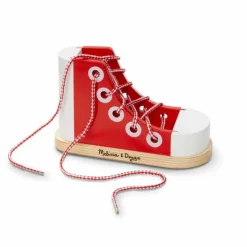 Hjælpemidler<Melissa & Doug Snørebåndsstøvle