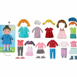 Montessori<Haba Snøreleg - Giv mig tøj på