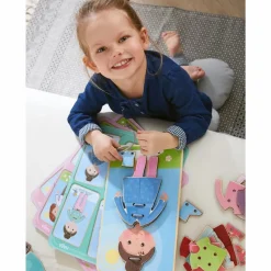 Montessori<Haba Snøreleg - Giv mig tøj på