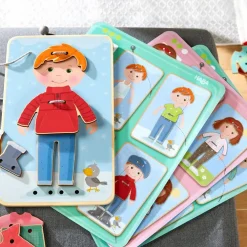 Montessori<Haba Snøreleg - Giv mig tøj på