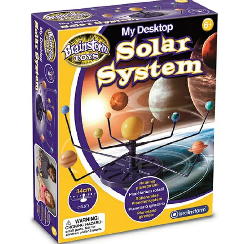Naturvidenskab<Brainstorm Solsystem - Bordmodel 34 cm