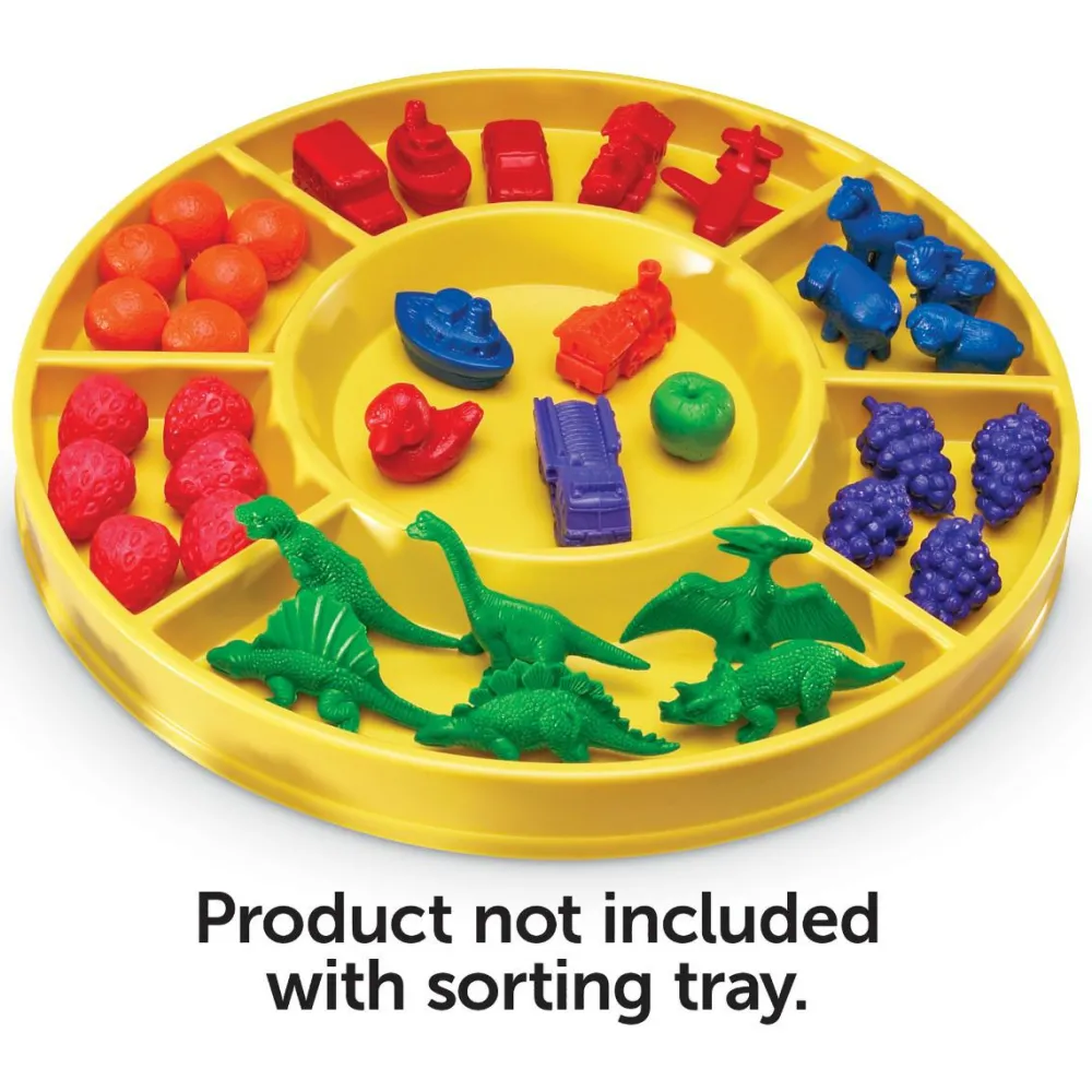 Sorterings- & Stablelegetøj<Learning Resources Sorteringsbakke af plast, Ø28 cm