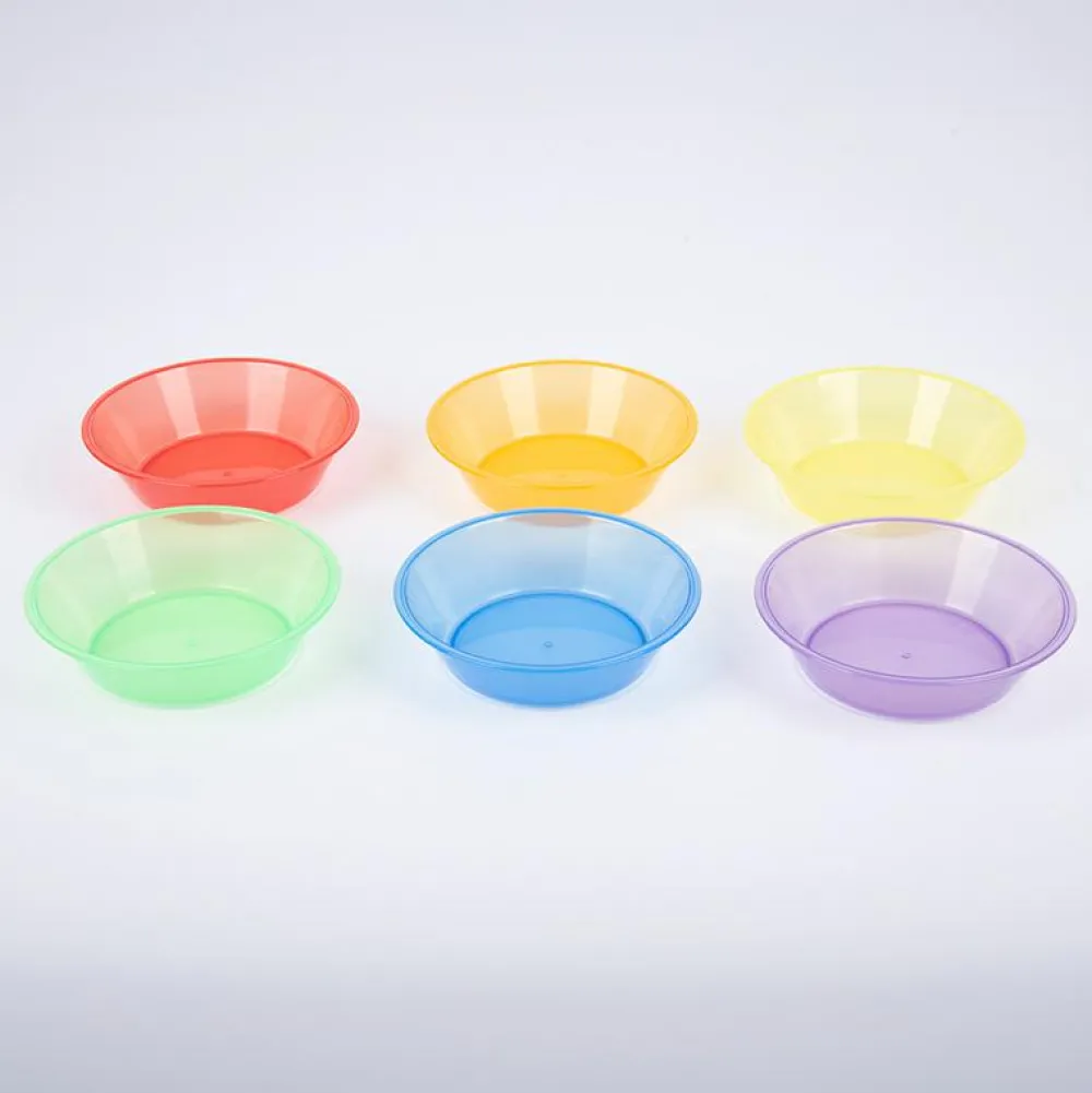 Lysborde|Tumlinge Legetøj<tickit® Sorteringsskåle - Transparente, 6 stk