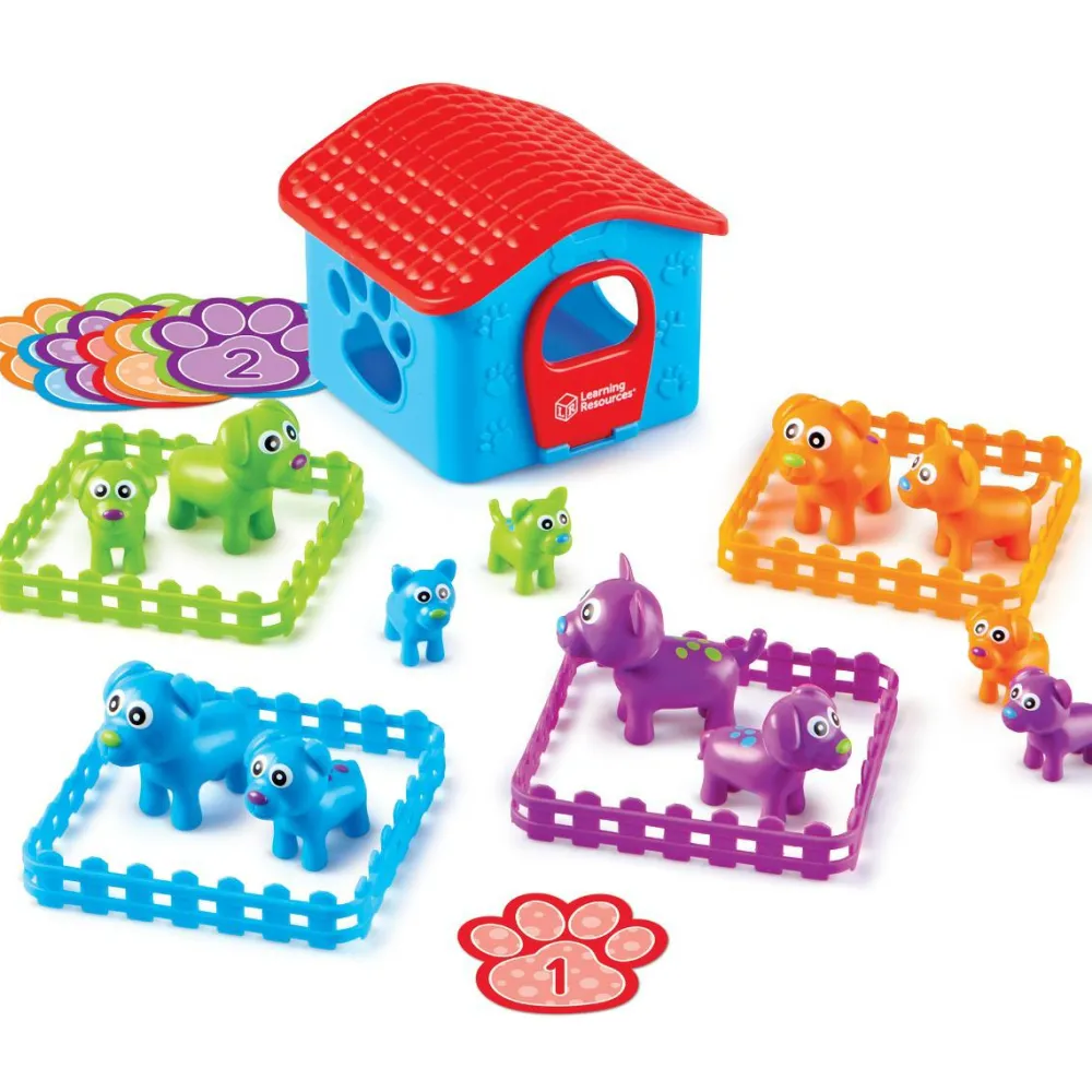 Logik & Talforståelse|Matematik & Leg<Learning Resources Sorteringssæt - Hundehvalpe