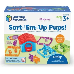 Logik & Talforståelse|Matematik & Leg<Learning Resources Sorteringssæt - Hundehvalpe