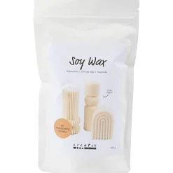 Kreativ Leg<Creativ Company Soyavoks til fritstående lys - Creme, 250 gr.