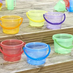 Udeleg|Legetøj Til Ferien<tickit® Spande - Transparente, 6 stk
