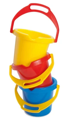 Økologisk Eller Bæredygtig|Udeleg<Dantoy Spand med hældetud 14 cm. (ass. farver)