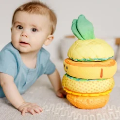 Sorterings- & Stablelegetøj|Babylegetøj<Melissa & Doug Stabletårn - Ananas