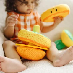 Sorterings- & Stablelegetøj|Babylegetøj<Melissa & Doug Stabletårn - Ananas