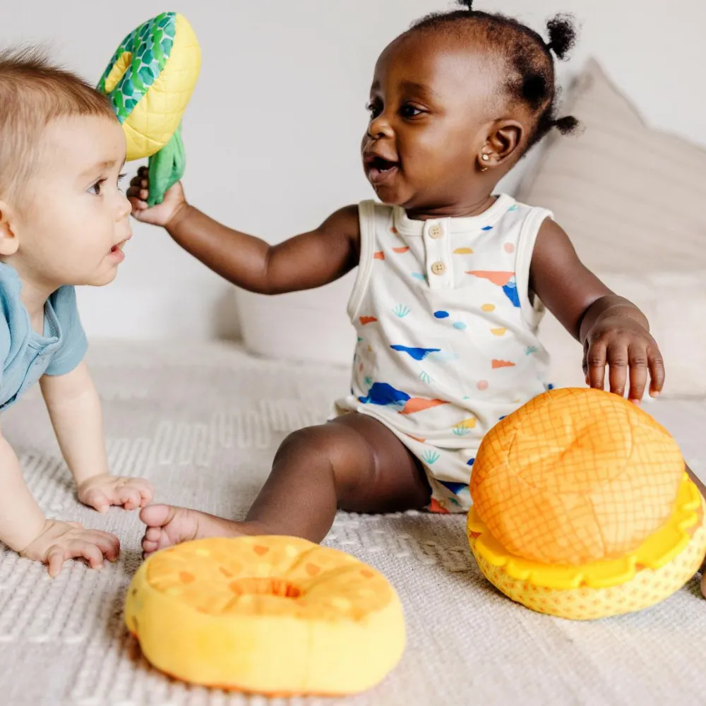 Sorterings- & Stablelegetøj|Babylegetøj<Melissa & Doug Stabletårn - Ananas