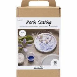 Kreativ Leg|Krea-Fitness<Creativ Company Støb med resin - Dekorationsbakker m. marmorering