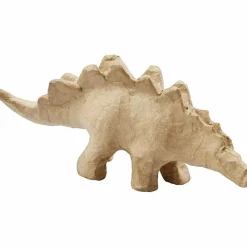 Dinosaur Legetøj|Tegne- & Malegrej<Creativ Company Stegosaurus af papmaché - L: 21,9 cm