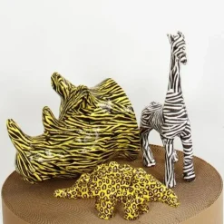 Dinosaur Legetøj|Tegne- & Malegrej<Creativ Company Stegosaurus af papmaché - L: 21,9 cm