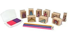 Kreativ Leg<Melissa & Doug Stempelsæt - Prinsesse