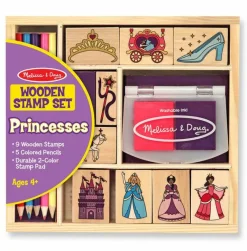 Kreativ Leg<Melissa & Doug Stempelsæt - Prinsesse