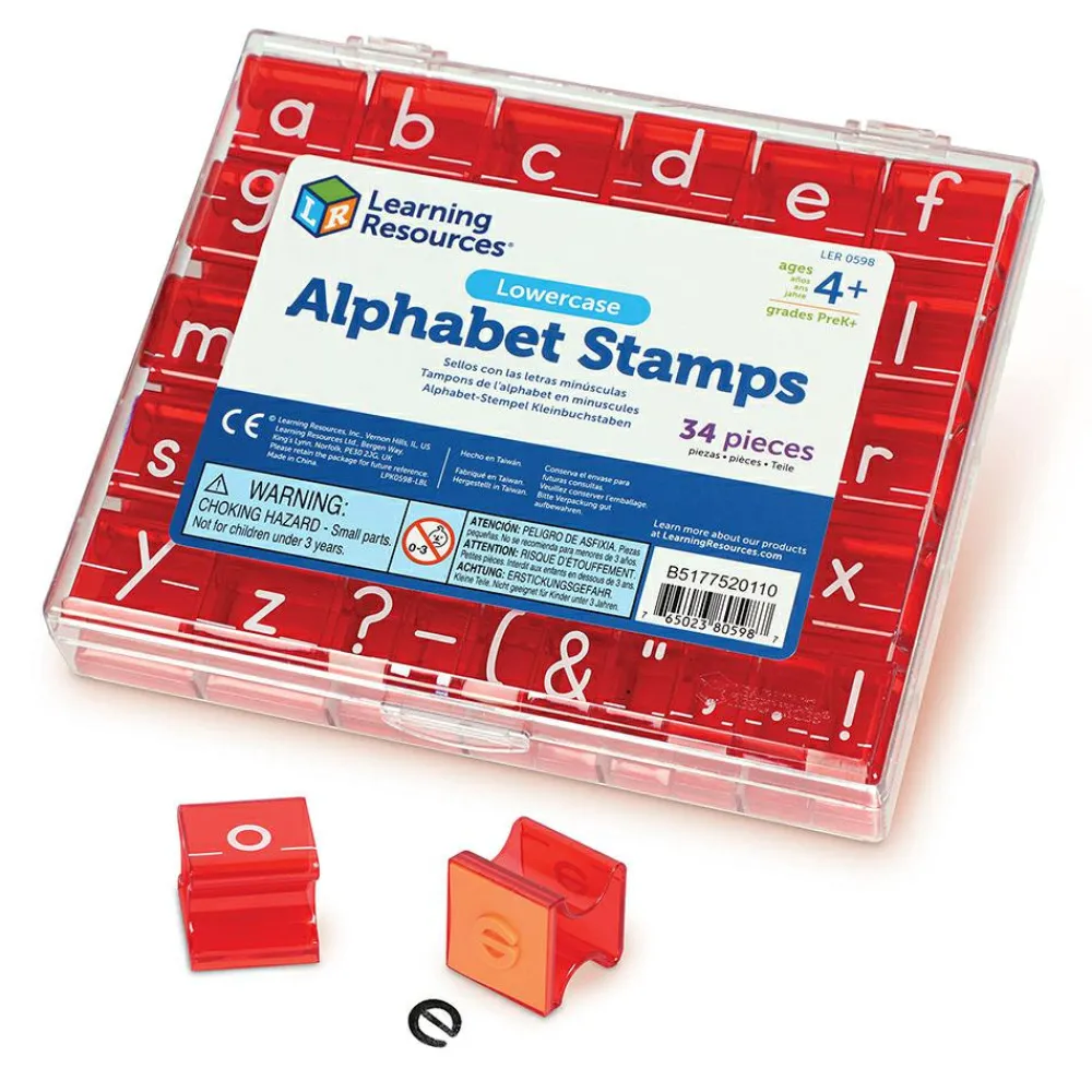 Sprog & Leg|Kreativ Leg<Learning Resources Stempelsæt - Små bogstaver (A-Z)
