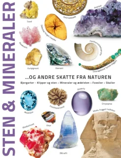 Naturvidenskab|Fagbøger< Sten & mineraler... og andre skatte fra naturen