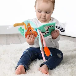 Børnebøger|Babylegetøj<SES Creative Stofbog - Hvis hale er det?