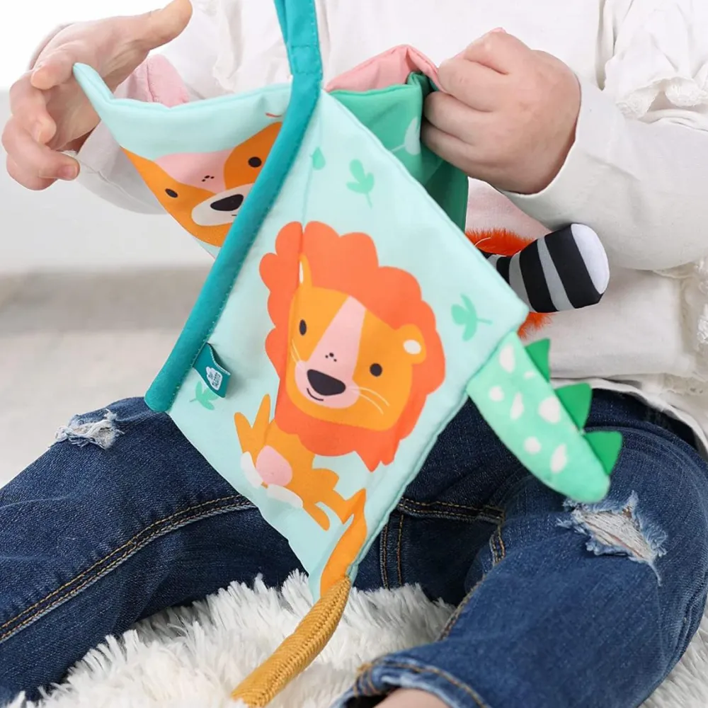 Børnebøger|Babylegetøj<SES Creative Stofbog - Hvis hale er det?