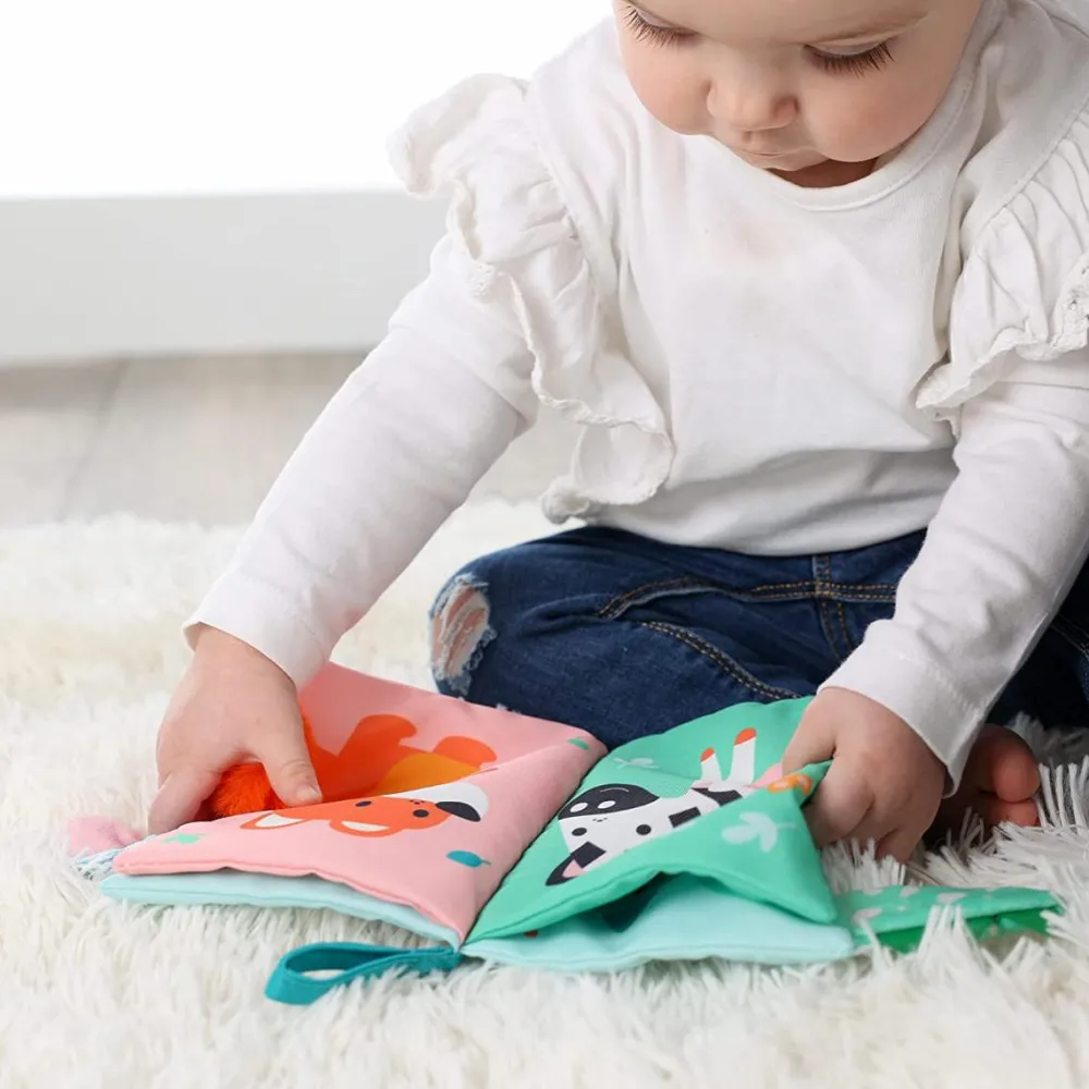 Børnebøger|Babylegetøj<SES Creative Stofbog - Hvis hale er det?