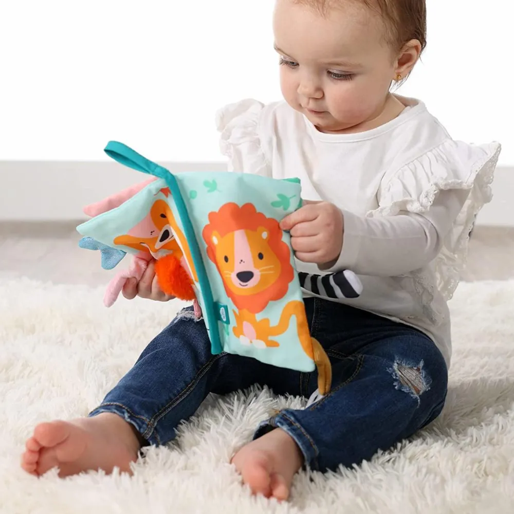 Børnebøger|Babylegetøj<SES Creative Stofbog - Hvis hale er det?