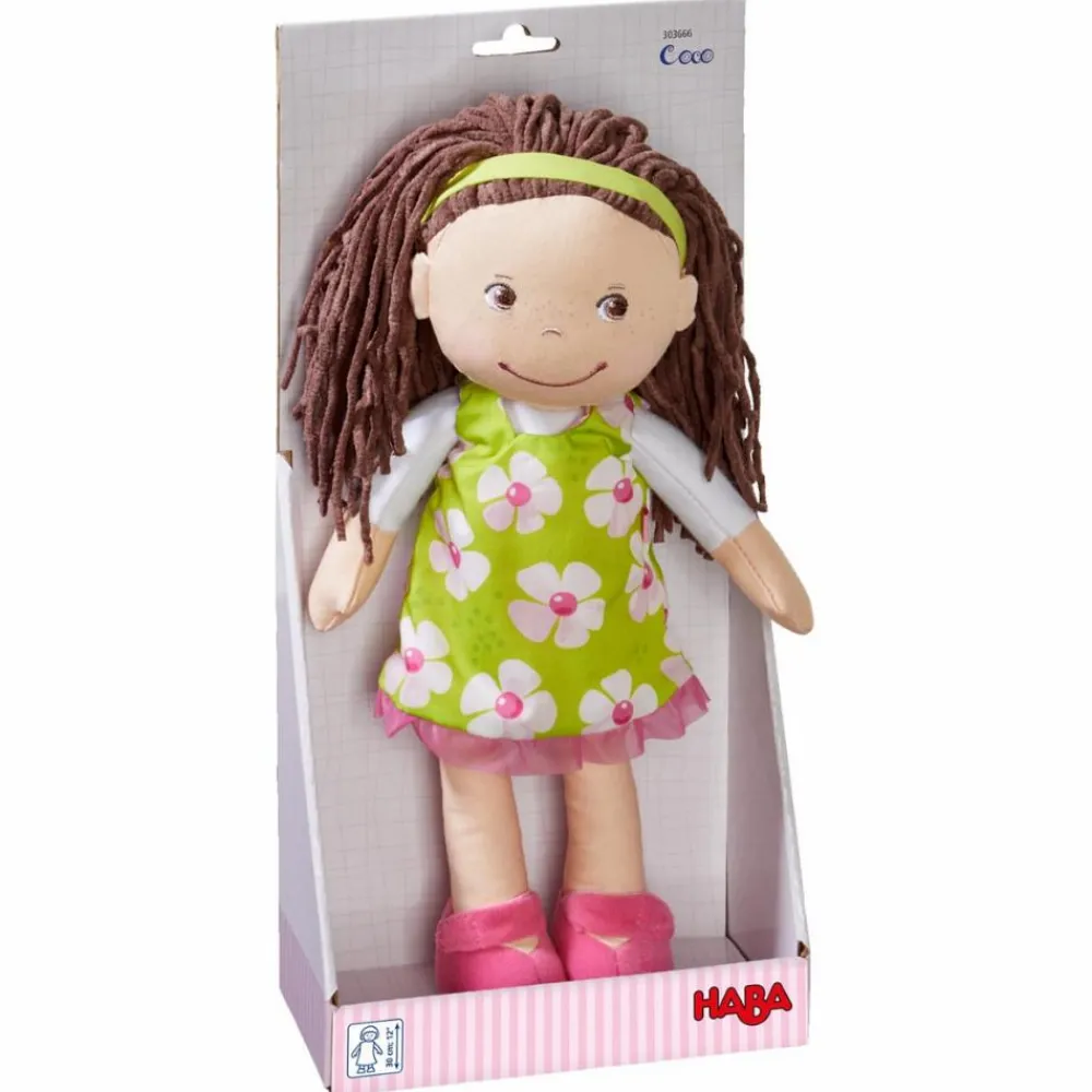 Dukker<Haba Stofdukke - Nora, 30 cm