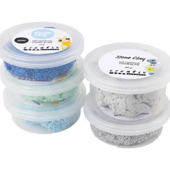 Kreativ Leg<Creativ Company Stone Clay & Foam Clay - Cool mix