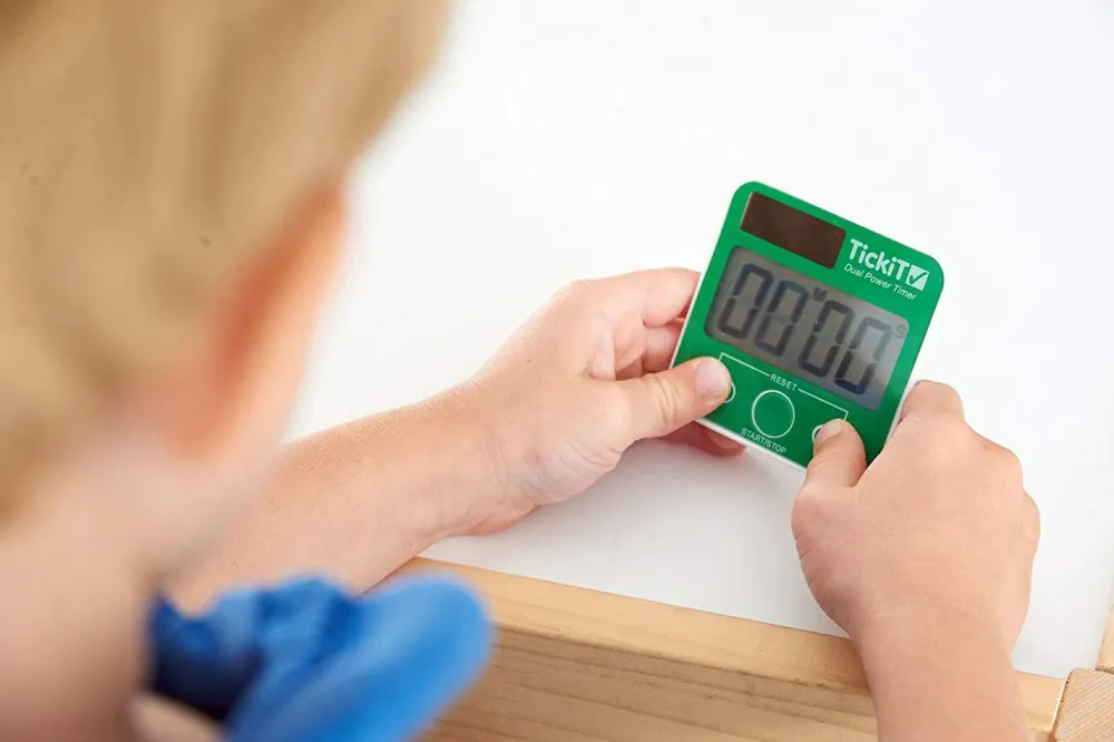 Udeleg|Lær Klokken< Stopur - Power timer, 1 stk.