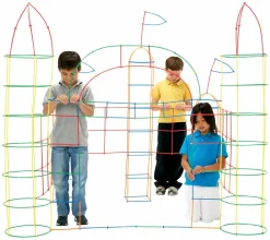 Byggesæt< Straws & Connectors byggesæt, 230 dele
