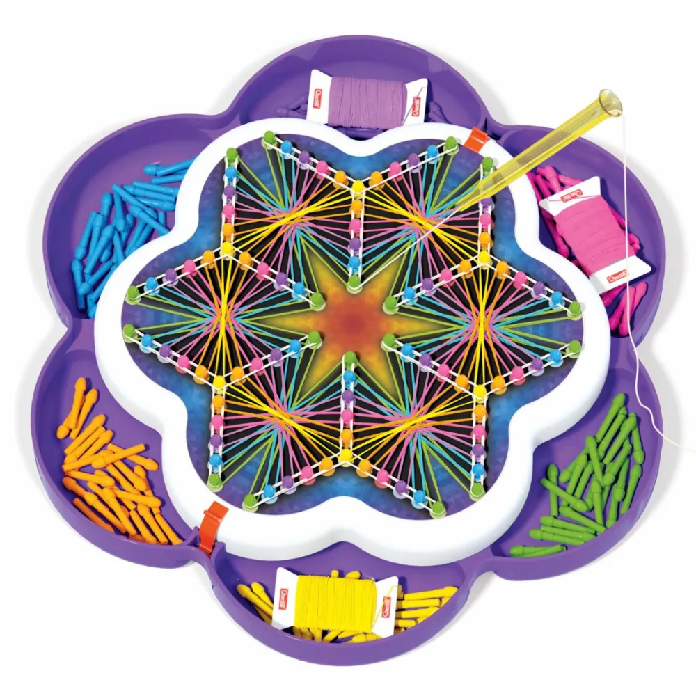 Finmotorik|Kreativ Leg<Quercetti String Art Mandala