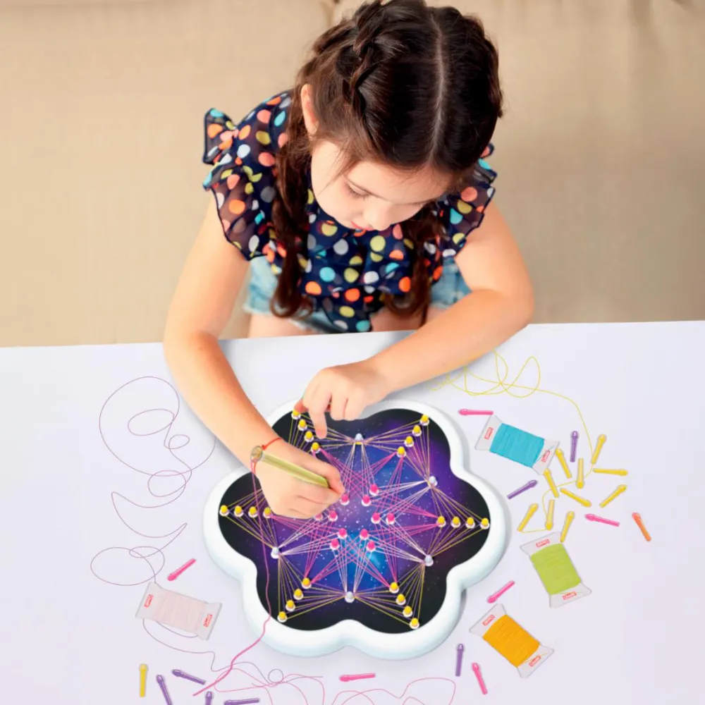 Finmotorik|Kreativ Leg<Quercetti String Art Mandala