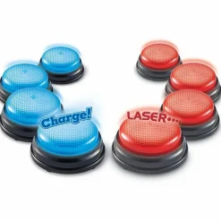 Skolesjov<Learning Resources Svarknapper til to hold, 2 x 4 stk