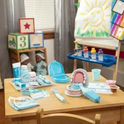 Rolleleg<Melissa & Doug Tandlægesæt, 25 dele