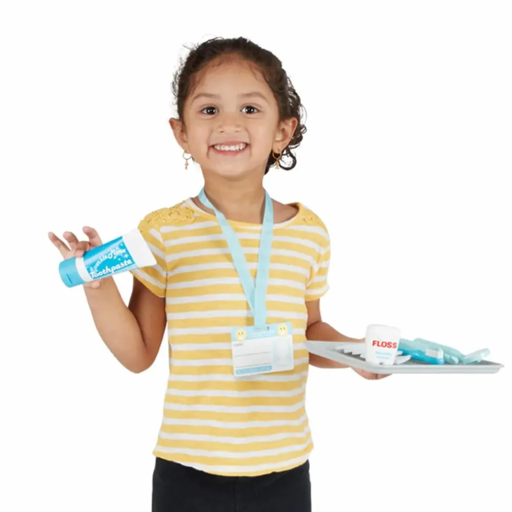 Rolleleg<Melissa & Doug Tandlægesæt, 25 dele