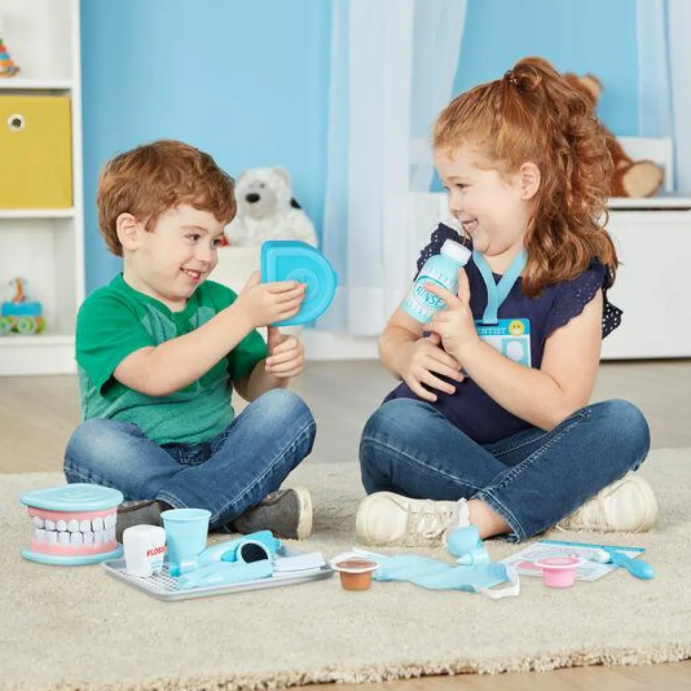 Rolleleg<Melissa & Doug Tandlægesæt, 25 dele