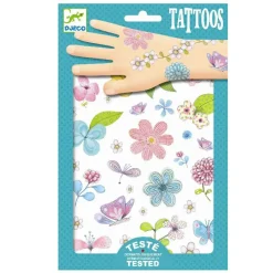 Påske|Fastelavn<Djeco Tatoveringer - Blomster