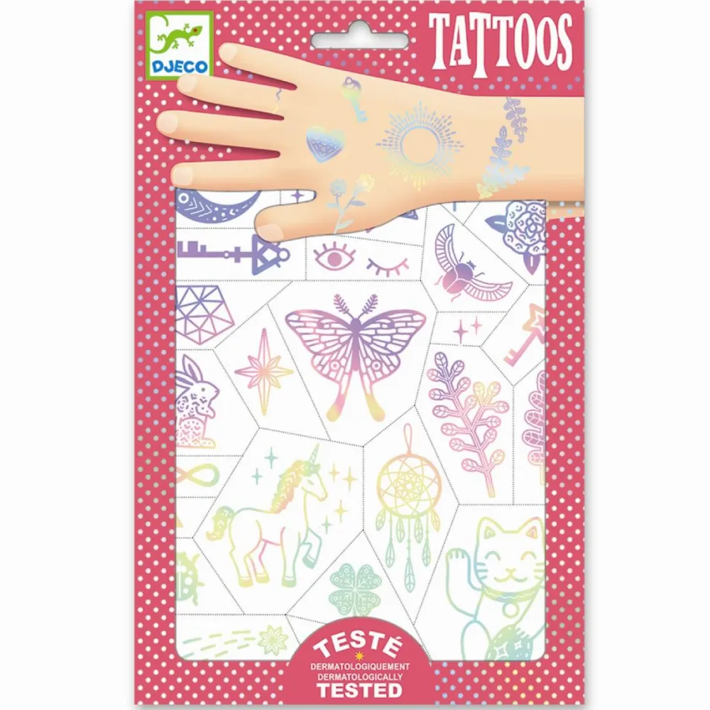 Påske|Fastelavn<Djeco Tatoveringer - Charms