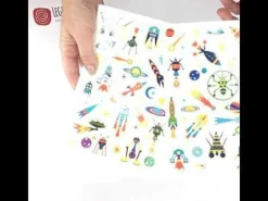 Påske|Fastelavn<Djeco Tatoveringer, Glow-in-the-dark - I rummet